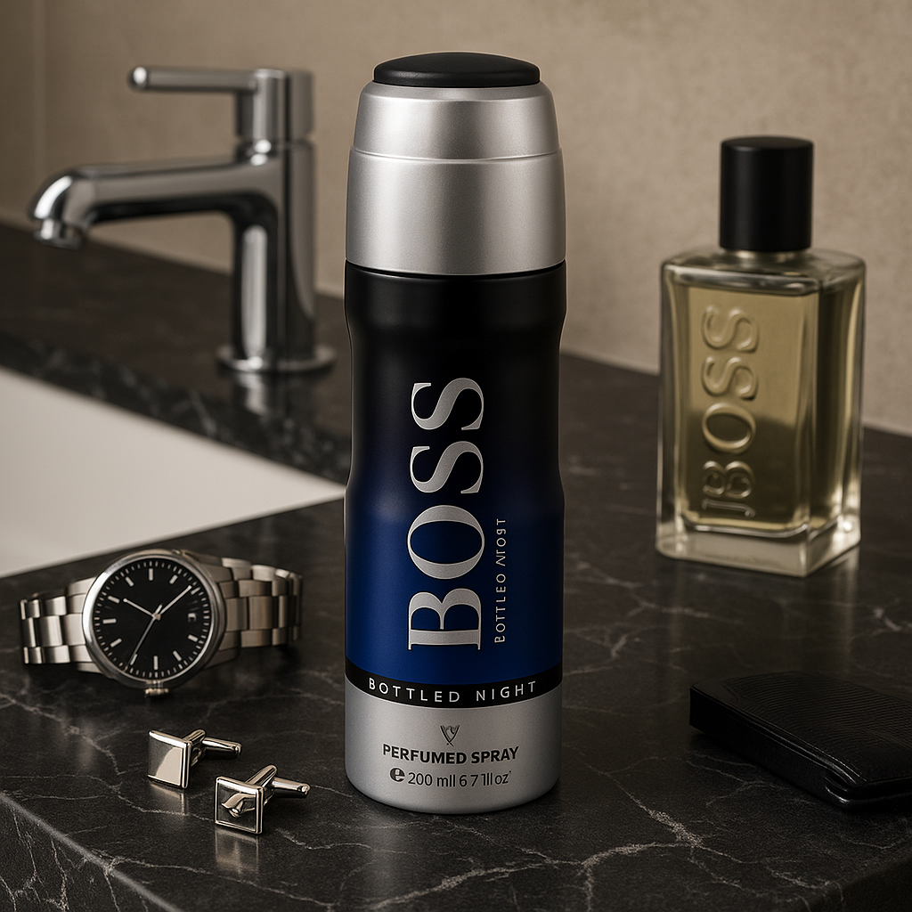 BOSS  Bottled Night Perfumed Spray for Men (200ml)